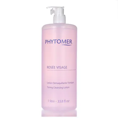 Phytomer Rosee Visage Toning Cleansing Lotion 33.8oz/1L PRO • $69.99