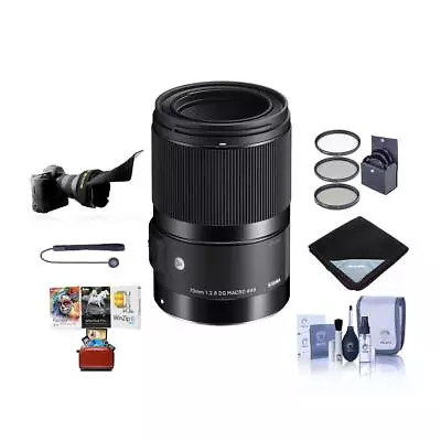 Sigma 70mm F/2.8 DG ART Macro Lens For Canon EF With Free Mac Software  Acc Kit • $519