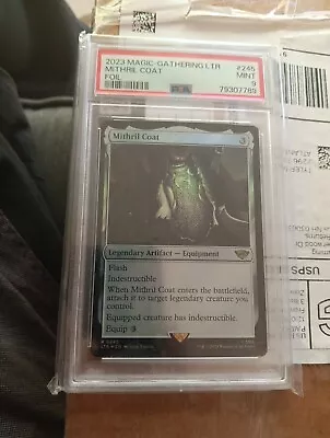 Mtg Foil Mithril Coat Graded Psa 9 • $29.99