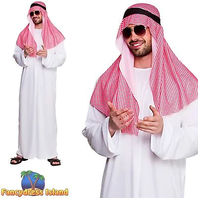 £15.79 • Buy Wicked Arab Sheik Mens Adults Fancy Dress Costume