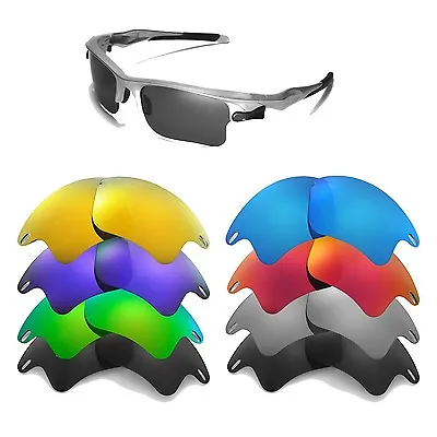 Walleva Replacement Lenses For Oakley Fast Jacket XL Sunglasses-Multiple Options • $34.99