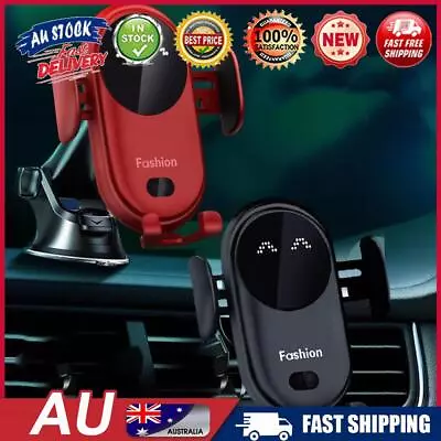 Wireless Car Charger 10W Fast Charging Auto-Clamping Air Vent Car Phone Holder O • $10.39