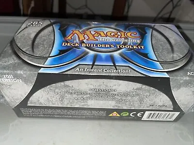 Magic The Gathering 2011 Deck Builder's Toolkit SEALED MTG • $99.99