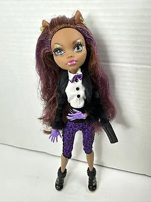 Monster High Sweet 1600 Clawdeen Wolf Doll Jacket Purse • $44.99