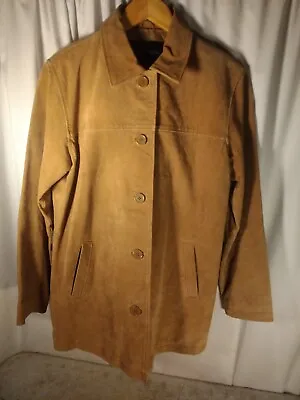 Moda International Women’s Leather Jacket XS Beige • $29.99