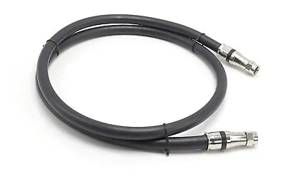 RG-11 Coax Cable - F Type Compression Connector |Black| 3 FT Coaxial • $14.97