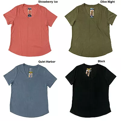 $12.98 • Buy GAP Women's Lightweight Modal Blend V-Neck Scoop Hem T-Shirt