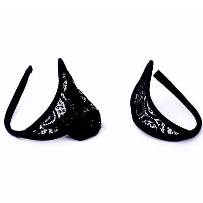 Lovers Lace C-strings  Couples C-strings Women's And Men's Thongs #5 • £6.62