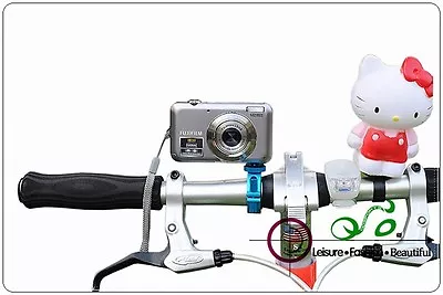 $16.71 • Buy For Bike Handle Bar Bicycle Seatpost 0 Clip Lamp/Torch/Camera Holder 25MM DC