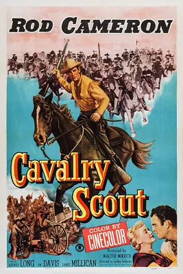 £3.95 • Buy Cavalry Scout 1951Western Dvd Rod Cameron Copy Of A Public Domain Film Disc Only