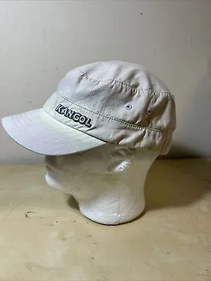 KANGOL Original Ripstop Flexfit Army Cap Army Style Cotton Grey New Trend • $19.95