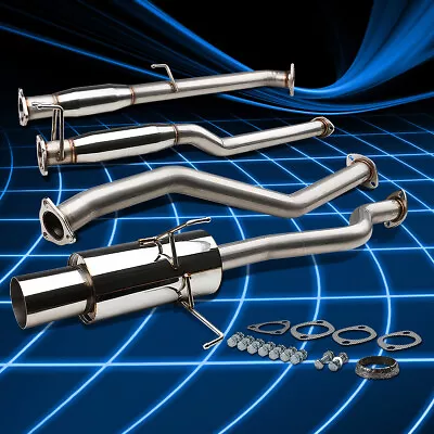 For 01-05 Honda Civic EM/ES DX/LX 4  Muffler Tip Racing Catback Exhaust System • $140.87