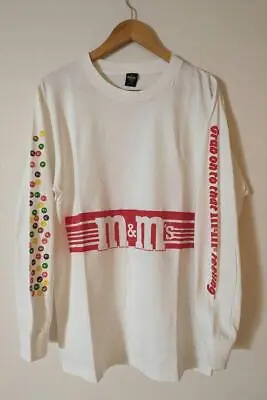 80s M&M's Chocolate Long Sleeve T-shirt Vintage • $282.80