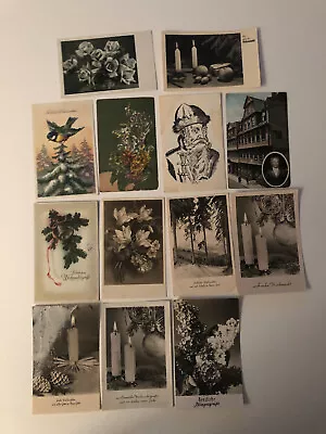 Lot Of 13 Vintage German Postcards Some Christmas • $4.50