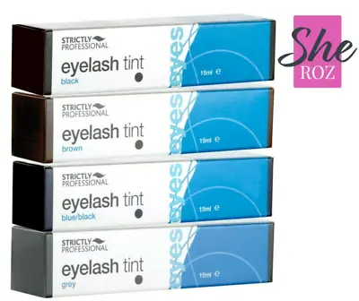 Strictly Professional Eyelash & Eyebrow Dye Tint  Same Day Despatch Free Deliery • £13.49