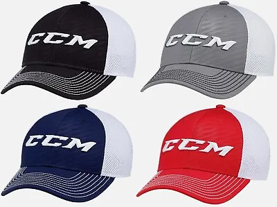 $26.99 • Buy CCM Hockey Hopkins Performance Stretch Fit Flex Mesh Back Cap Hat