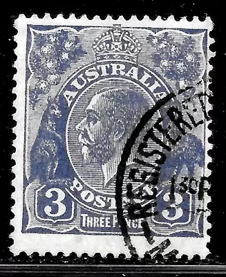 Hick Girl-old Used Australia Sc#72   King George V  Wmk. 203        X5311 • $0.55