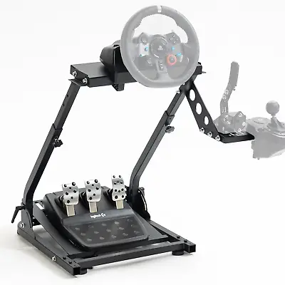 Hottoby Racing Wheel Stand Sim Cockpit Fit Logitech G29 G920 G923 Thrustmaster • $89.99