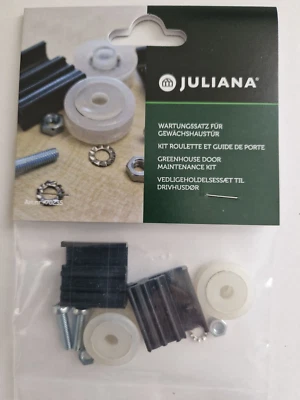 £9.49 • Buy Greenhouse Door Wheels Kit 22mm With Sliders. Branded Halls Juliana AGL. FreeP&P