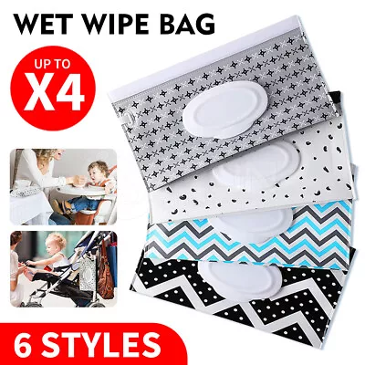 Dispenser Travel Wet Wipe Bag Pouch Baby Care Portable Tissue Case Holder Box • $4.86
