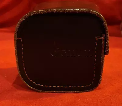 Canon Leather 35mm Lens Case Vintage • $15