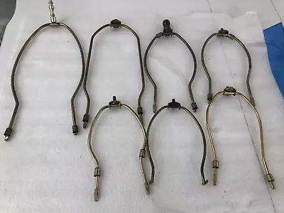 Vtg Metal Harps Lot Of  7 (2 W Finials) Lamp Parts  Restoration Repair Refurbish • $5