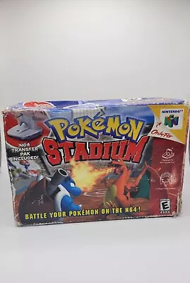 Nintendo 64 N64 Pokemon Stadium Box And Manual Only! Original - Fast Shipping! • $49.95