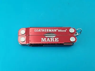 Leatherman Micra Multi-Tool Knife Scissors Key Ring Red!  MARE  • $21.24