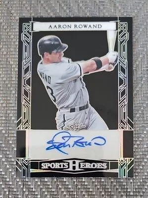 2024 Leaf Sports Heroes Aaron Rowand Auto 31/49 White Sox • $7.95