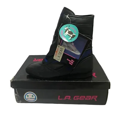 Vintage LA Gear TKO Super High Top Sneakers Womens Size 6.5 Deadstock NIB Shoes • $109