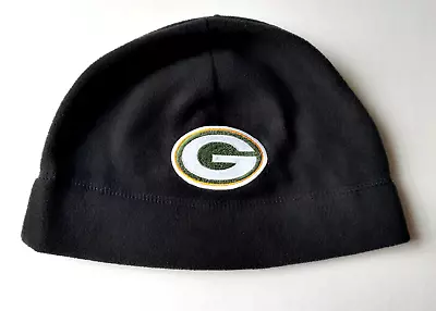 Green Bay Packers Winter Hat Skull Cap Beanie Fleece Warm Black Green Gold OSFM • $24.45