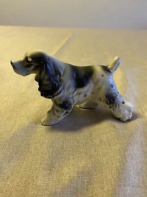 Vintage Springer Cocker Spaniel Dog Figurine • $10.99