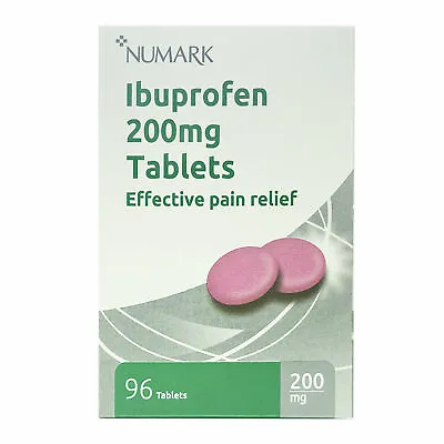 Numark 200mg Pain Relief - 96 Tablets • £7.49