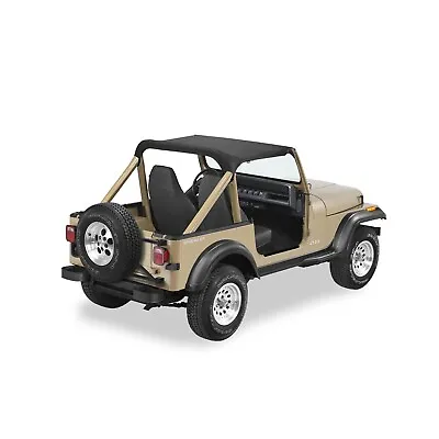 Bestop Black Strapless Standard Targa Bikini Top Futs 87-91 Jeep Wrangler YJ • $115.95