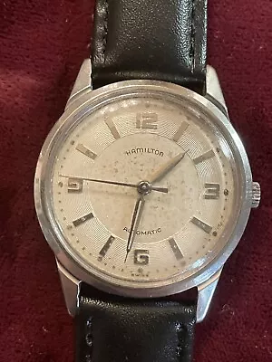 Vintage S/S Hamilton Automatic 33 Mm Men’s Watch Swiss • $99.98