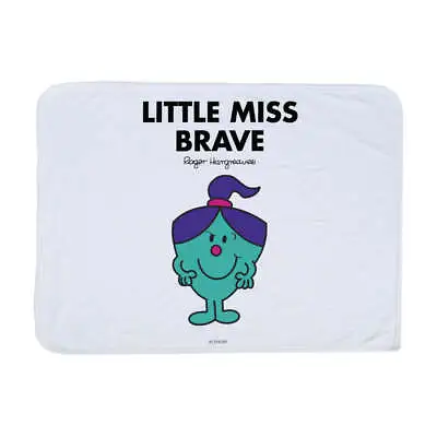 Little Miss Brave Blanket Mr Men Home Cosy Soft Throw • £20