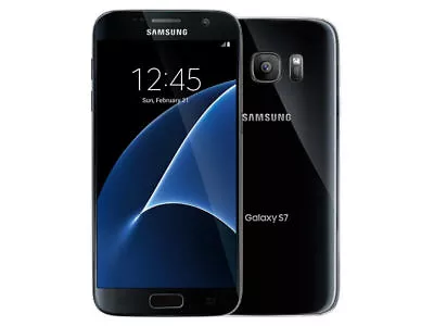 Samsung Galaxy S7 SM-G930U Unlocked 32GB Black C • $45