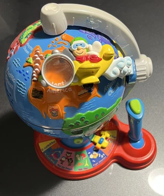 $35 • Buy VTech: Fly And Learn Globe Interactive Educational Talking Kids Atlas Geography 