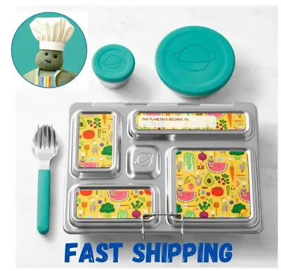 Williams Sonoma Exclusive PlanetBox Rover Tiny Chef Lunch Box Set 5 Compartment • $59.95