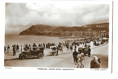 Promenade  Looking North  Aberystwyth (rp) • £3