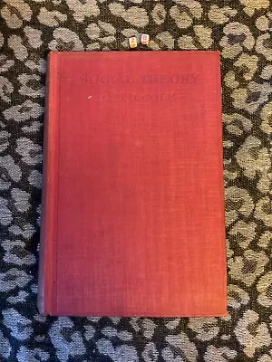 Social Theory G.D.H Cole  1920  RARE FIRST EDITION WITH NOTES • £39.99