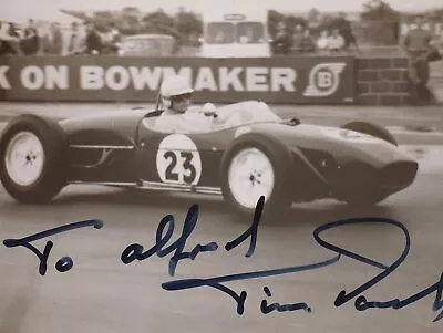 Tim Parnell - Orig Signed Photo: Deceased F1-driver  • $9