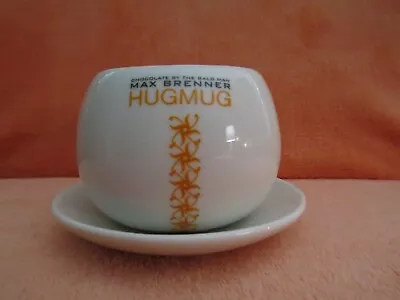 Max Brenner Hug Mug With Saucer Chocolate By The Bald Man • $18.99