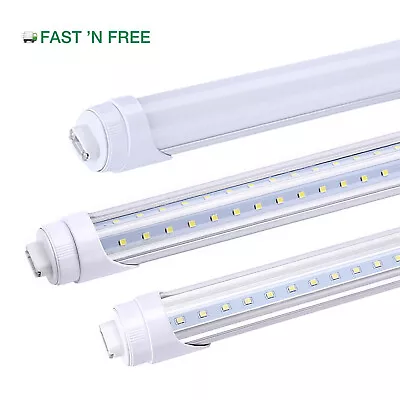 T8 R17D HO 8FT Led Tube Light 8 Foot Led Bulbs 45W 65W 90W Led Shop Light 6000K • $56.10