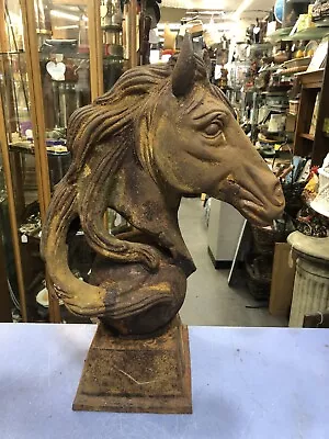 Horse Head Garden Sculpture Ornament  • £225