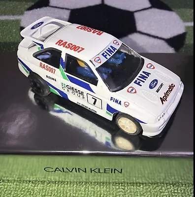 Rare Hornby Hobbies Scalextric Slot Car Fina Ford Escort Mk 5 RAS007 • £20