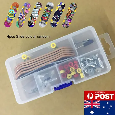 Mini DIY Tech Deck Toy Complete Fingerboard Finger Skate Board Set Kids Toy Gift • $15.99