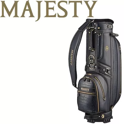 MAJESTY Golf Japan 2024 Premium 24 Caddy BAG CB3400 Black 9.5 In 4.7 Kg Maruman • $1045