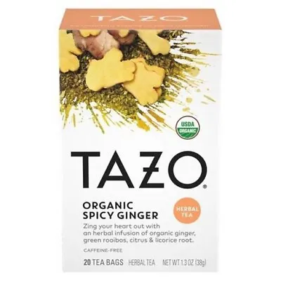 £9.70 • Buy Tazo Organic Spicy Ginger Herbal Tea