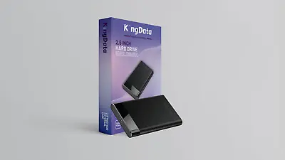 KingData USB 3.0 SATA External Hard Drive Case 2.5 Inch Enclosure Caddy HDD SSD • £4.95